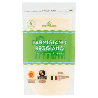 Morrisons Morrisons grated parmigiano reggiano offer