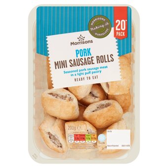 Morrisons Morrisons 20 mini pork sausage rolls offer
