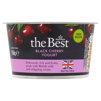Morrisons Morrisons the best black cherry yogurt offer