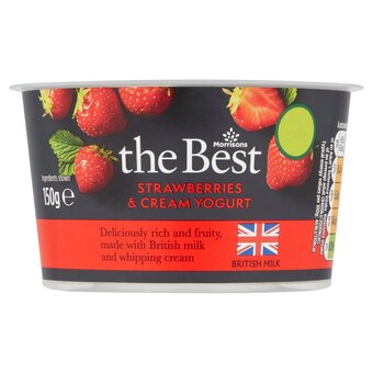 Morrisons Morrisons the best strawberry yogurt offer