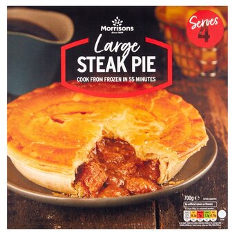 Morrisons Morrisons steak family pie offer