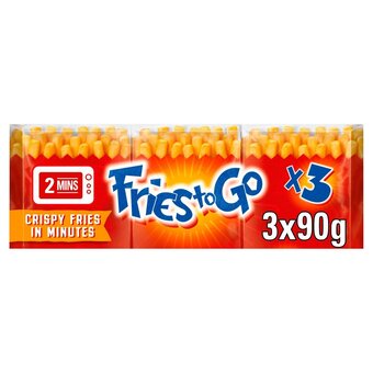 Morrisons Microwave fries-to-go offer