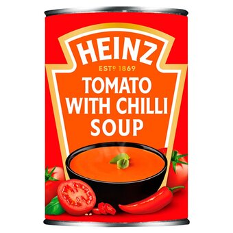 Morrisons Heinz cream of tomato with a kick of chilli soup offer