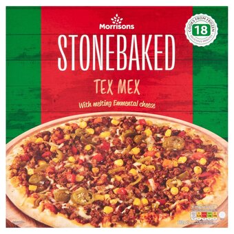 Morrisons Morrisons tex mex stonebake pizza offer