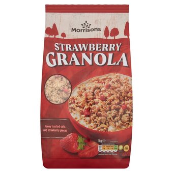 Morrisons Morrisons strawberry granola offer