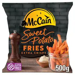 Morrisons Mccain crispy sweet potato fries offer