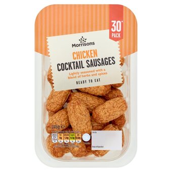 Morrisons Morrisons 30 chicken cocktail sausages offer