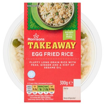 Morrisons Morrisons takeaway chinese egg fried rice offer