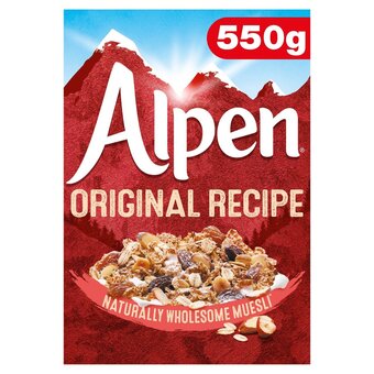 Morrisons Alpen muesli original offer