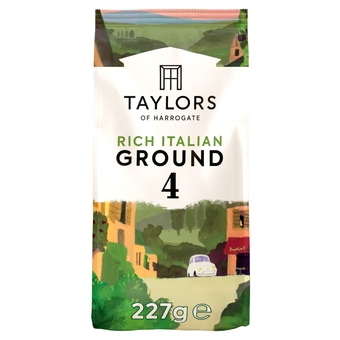 Morrisons Taylors of harrogate rich italian ground coffee offer