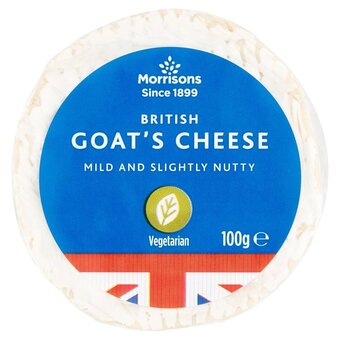 Morrisons Morrisons british goat's cheese offer