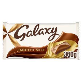 Morrisons Galaxy smooth milk chocolate large gifting bar offer