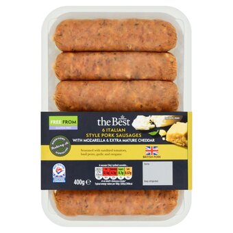 Morrisons Morrisons the best italian style pork sausages offer