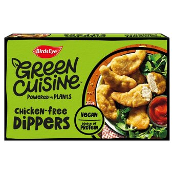 Morrisons Birds eye green cuisine vegan chicken free dippers offer