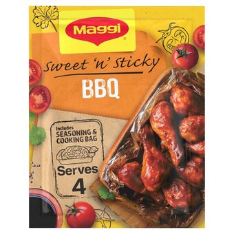 Morrisons Maggi juicy sticky bbq chicken herb and spice seasoning mix offer