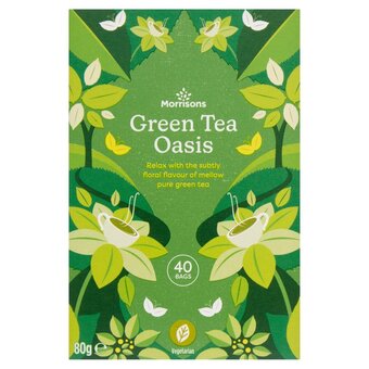 Morrisons Morrisons aromatic green tea 40's offer