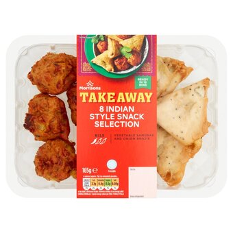 Morrisons Morrisons mini indian snack selection 8 pack offer