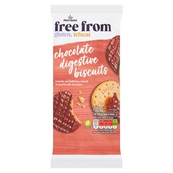 Morrisons Morrisons free from chocolate digestive biscuits offer