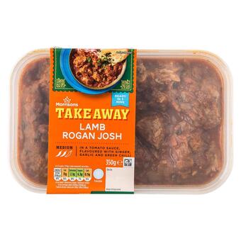 Morrisons Morrisons takeaway indian lamb rogan josh offer