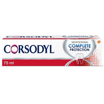 Morrisons Corsodyl complete protection gum care toothpaste whitening offer