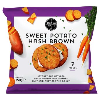 Morrisons Strong roots sweet potato hash brown offer