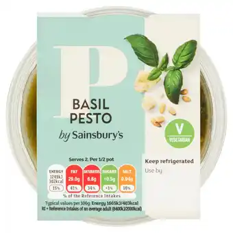 Sainsbury's Sainsbury's fresh green pesto 150g offer