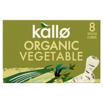 Sainsbury's Kallo organic vegetable stock cubes 8x11g offer