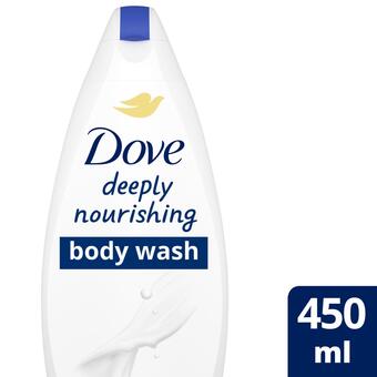Sainsbury's Dove deeply nourishing body wash shower gel 450ml offer