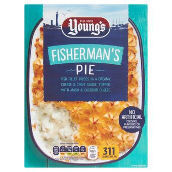 Sainsbury's Young's fisherman's pie 300g offer