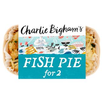 Sainsbury's Charlie bigham's fish pie 655g (serves 2) offer
