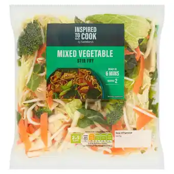 Sainsbury's Sainsbury's mixed vegetable stir fry 325g offer
