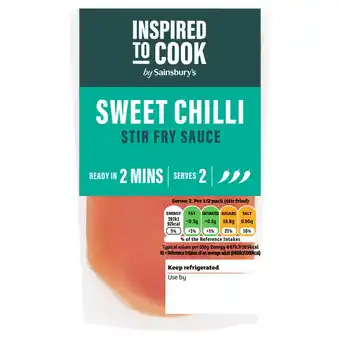 Sainsbury's Sainsbury's sweet chilli stir fry sauce 175g offer