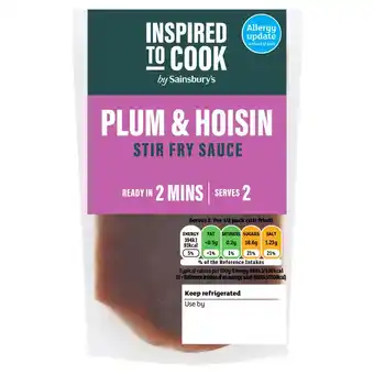 Sainsbury's Sainsbury’s plum & hoisin stir fry sauce 175g offer
