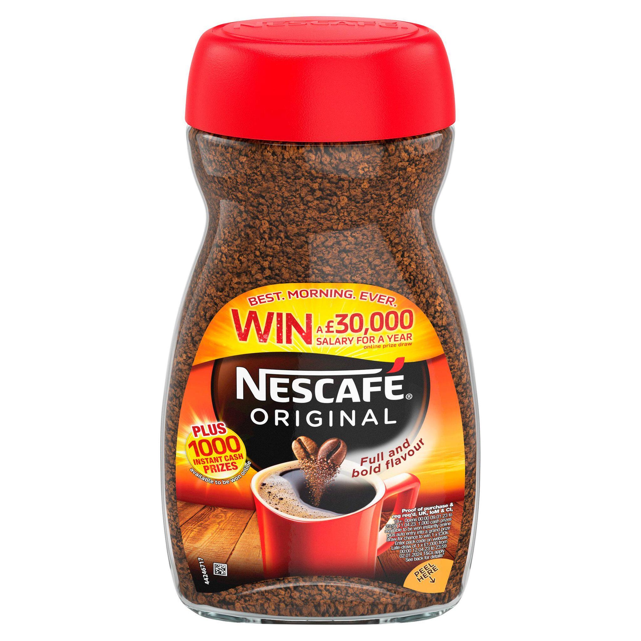 Nescafé original instant coffee 200g offer at Sainsbury's