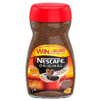 Sainsbury's Nescafé original instant coffee 200g offer