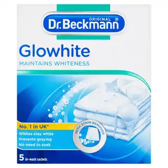 Sainsbury's Dr. beckmann glowhite powder 5x40g offer