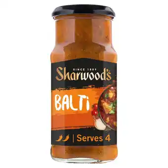 Sainsbury's Sharwood's balti curry sauce 420g offer