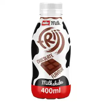 Sainsbury's Muller frijj chocolate milkshake 400ml offer