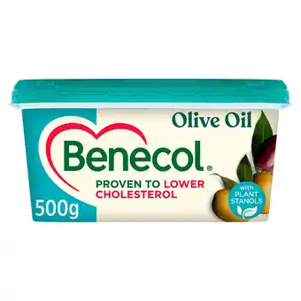 Sainsbury's Benecol olive spread 500g offer