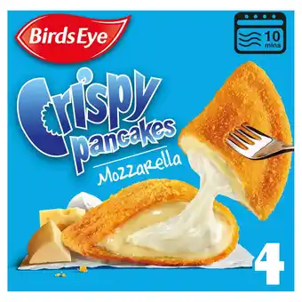 Sainsbury's Birds eye mozzarella crispy pancakes x4 266g offer