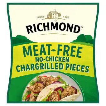 Sainsbury's Richmond meat free vegan chargrilled no chicken pieces 165g offer