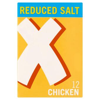 Sainsbury's Oxo reduced salt chicken stock cubes x12 71g offer