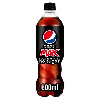 Sainsbury's Pepsi max 500ml offer