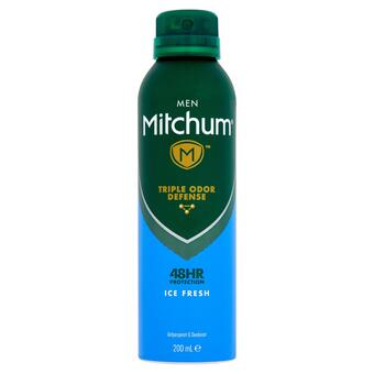Sainsbury's Mitchum men triple odor defense protection ice fresh anti-perspirant & deodorant 200ml offer