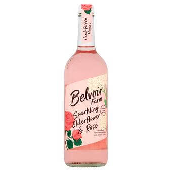Sainsbury's Belvoir elderflower & rose presse 750ml (sugar levy applied) offer