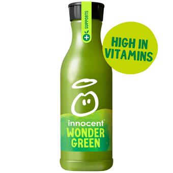 Sainsbury's Innocent plus wonder green, apple & pear juice 750ml offer