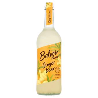 Sainsbury's Belvoir fresh root ginger beer 750ml (sugar levy applied) offer