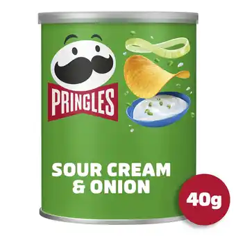 Sainsbury's Pringles sour cream & onion 40g offer