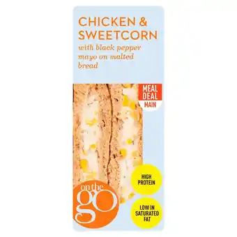 Sainsbury's Sainsbury's chicken & sweetcorn sandwich offer