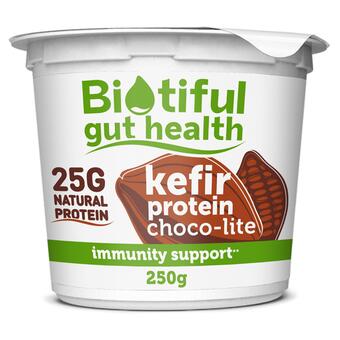 Sainsbury's Biotiful gut health kefir protein choco lite 250g offer
